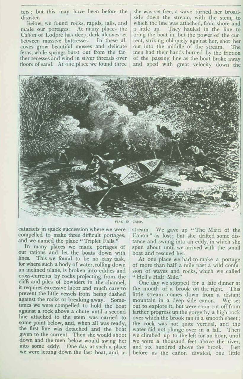 THE CAÑONS OF THE COLORADO-- the 1869 discovery voyage down the Colorado River. vist0059d